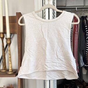 2/$20 Aerie Cream Muscle Tee